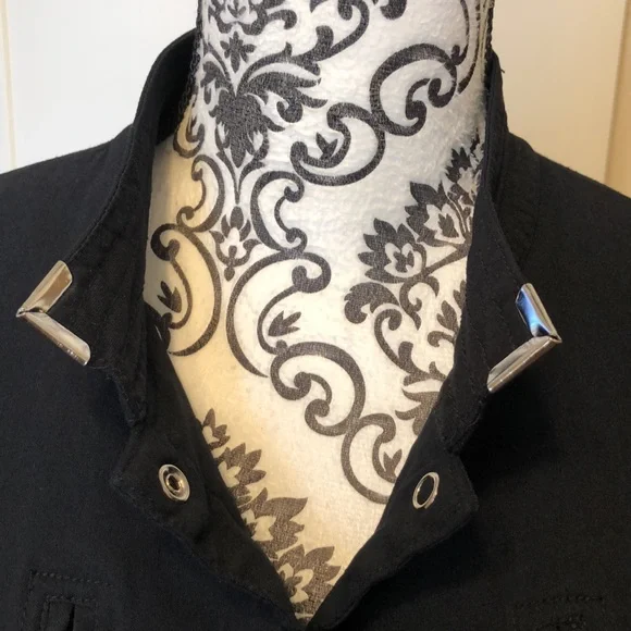 Jamie Sadock Black Jacket with Metal details Size L - Picture 2 of 14